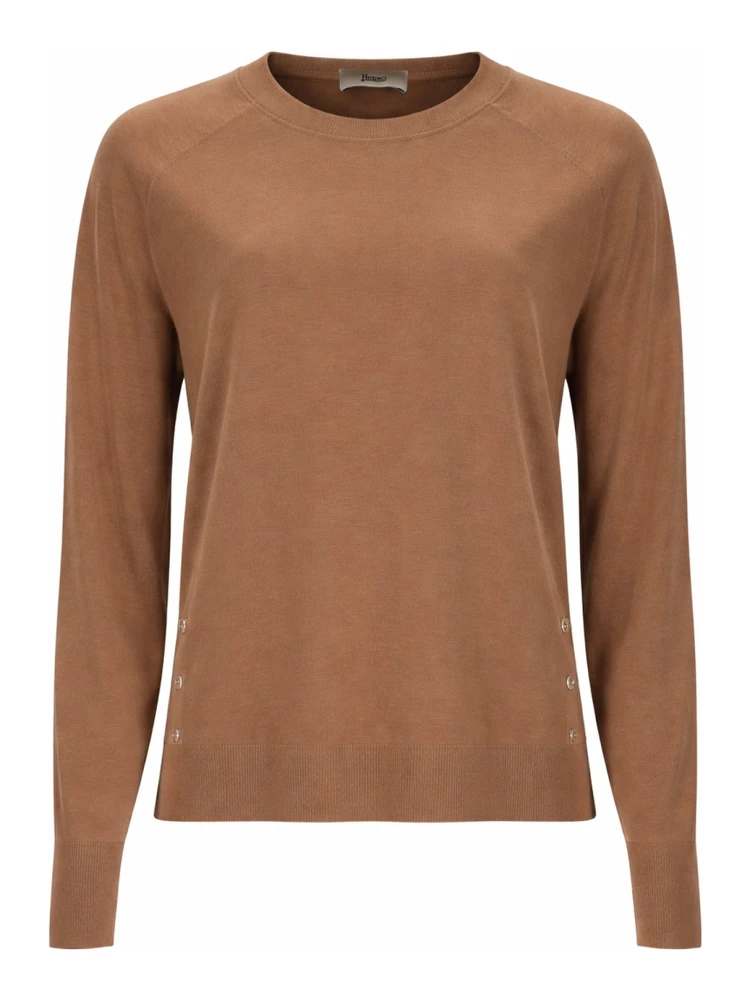 MAGLIA CON BOTTONI LATERALI