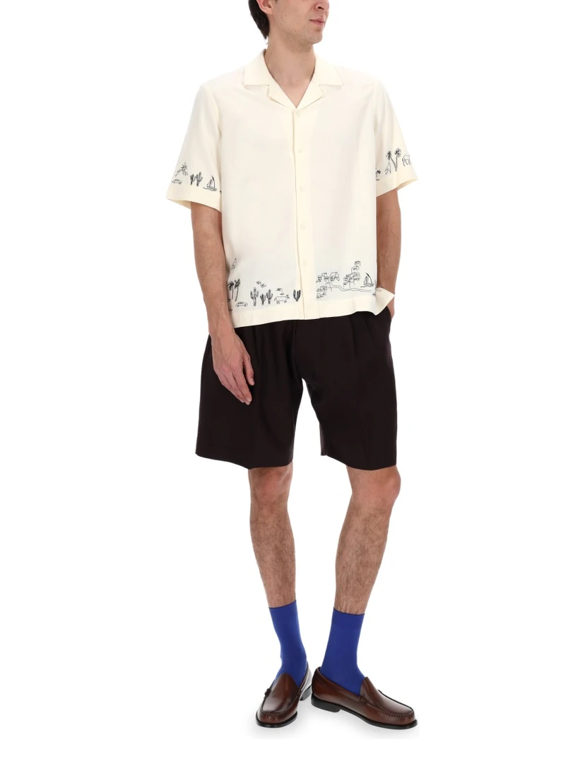 SHORTS IN LINO