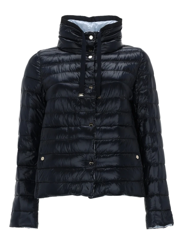 PIUMINO REVERSIBILE CON COLLO ALTO