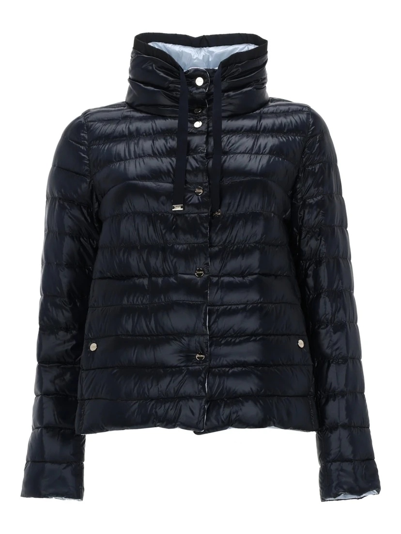 PIUMINO REVERSIBILE CON COLLO ALTO