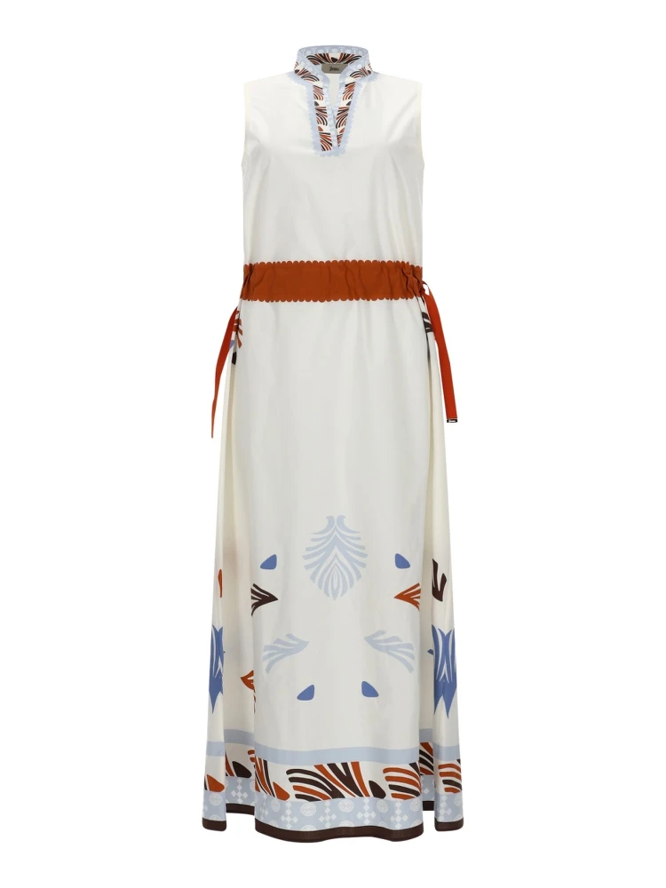 ABITO MIDI CON STAMPA