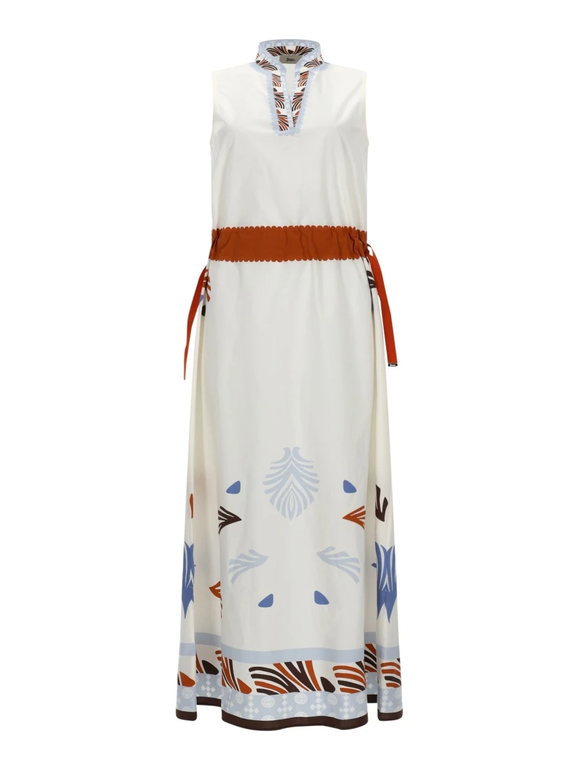 ABITO MIDI CON STAMPA