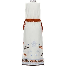 ABITO MIDI CON STAMPA