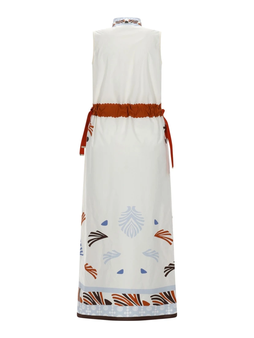 ABITO MIDI CON STAMPA