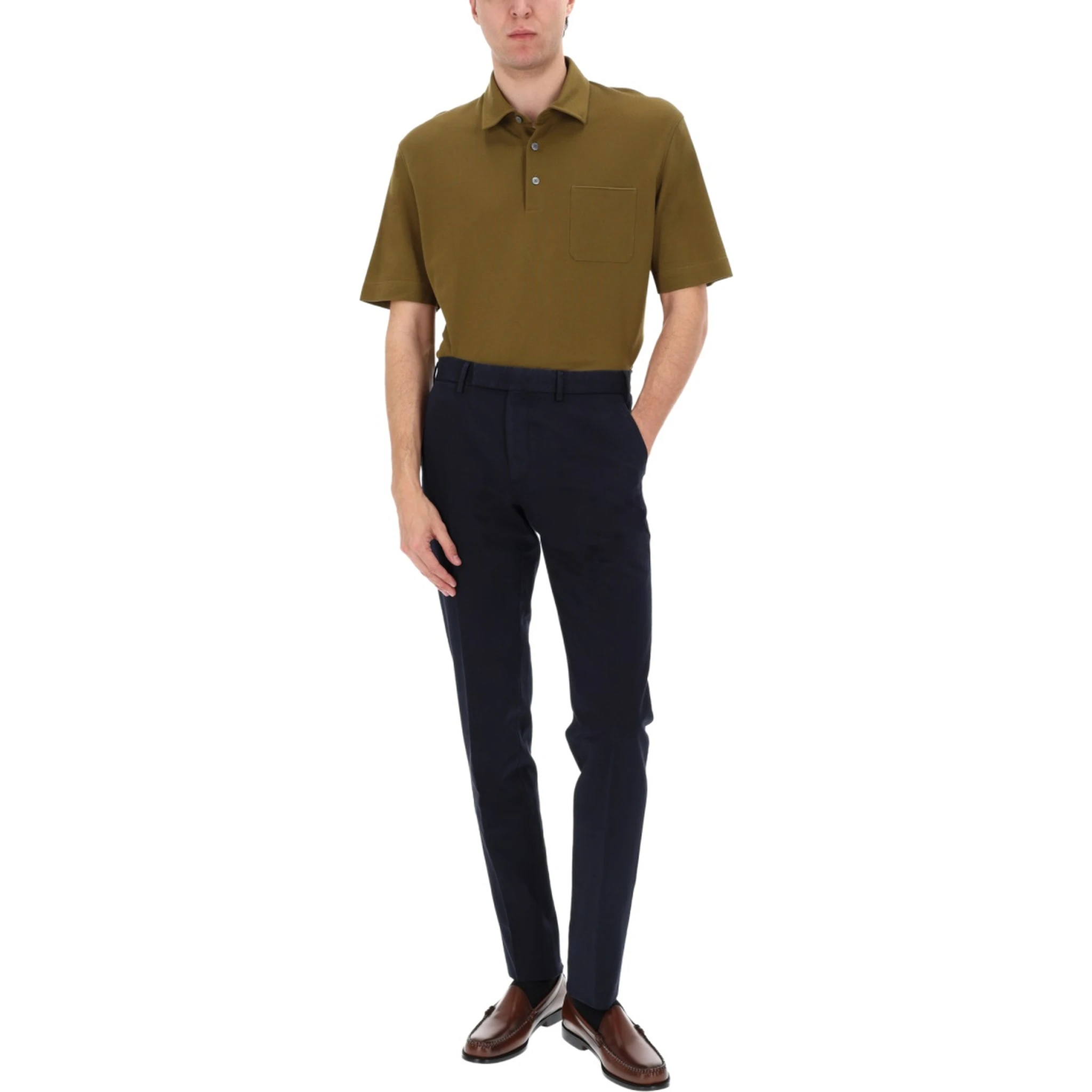 PANTALONE SARTORIALE IN COTONE