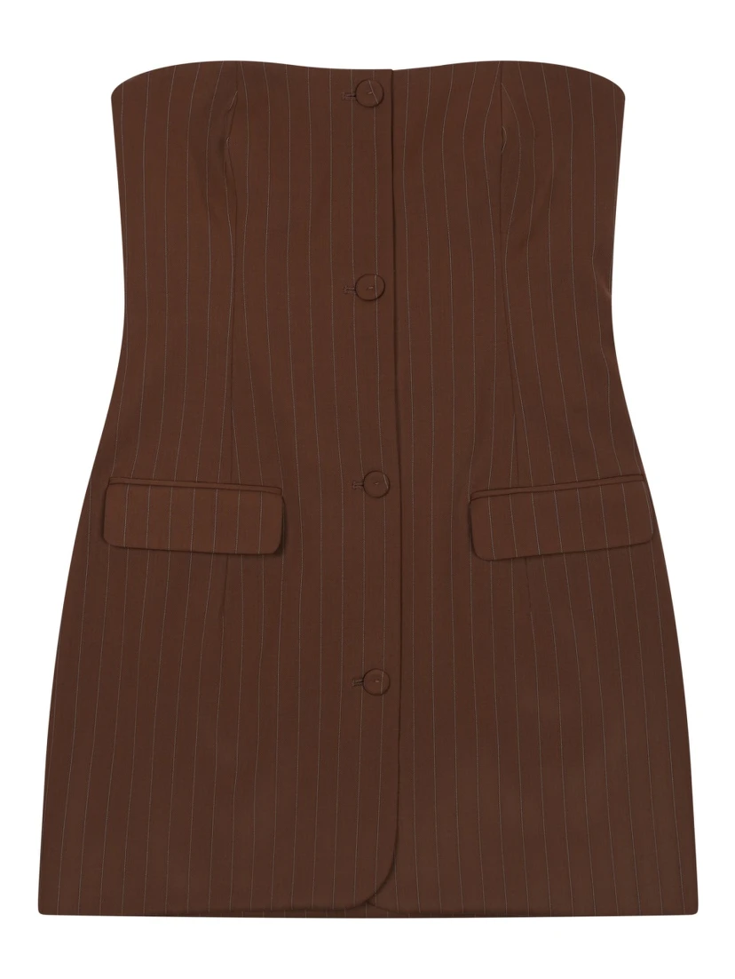MINIABITO SARTORIALE A RIGHE