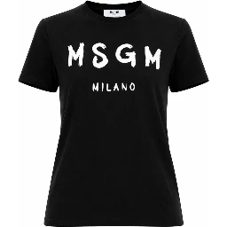 T-SHIRT CON LOGO PENNELLATO