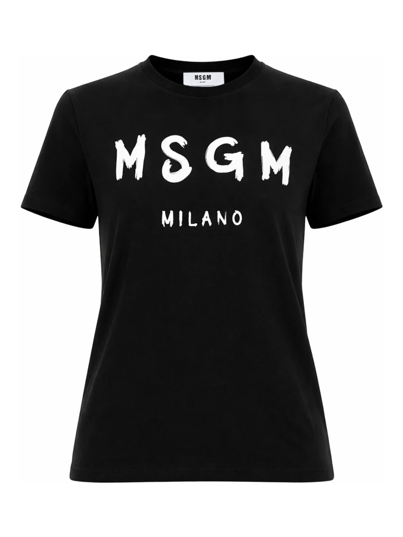 T-SHIRT CON LOGO PENNELLATO