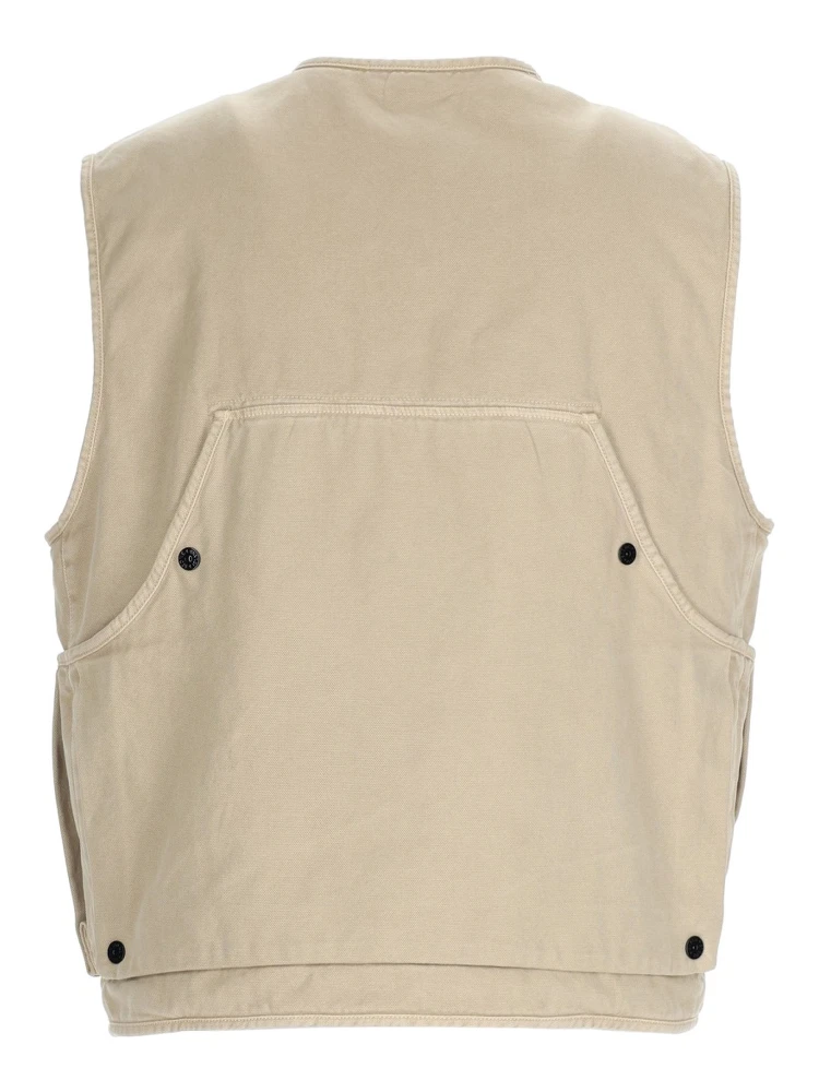 GILET OVERSIZE CON PATCH LOGO alternative