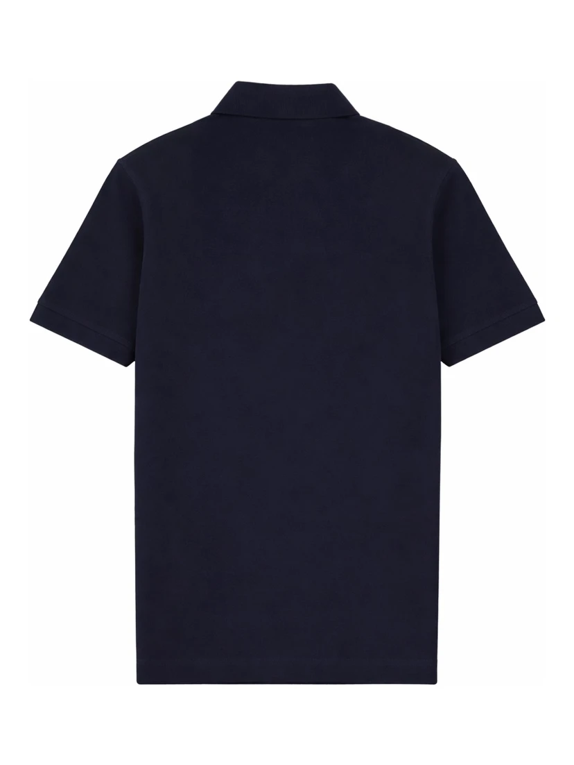 POLO CON PATCH LOGO