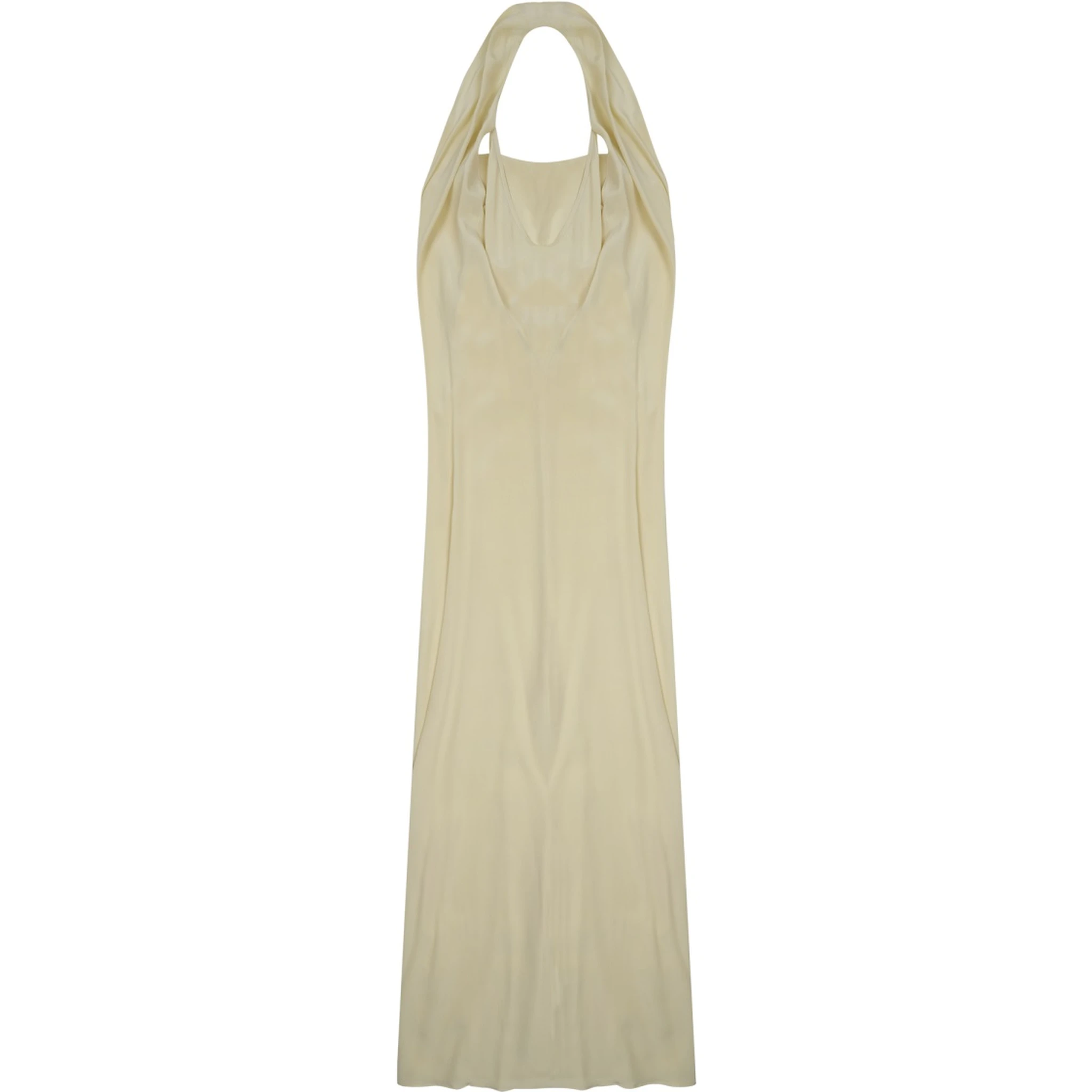 ABITO LUNGO CON SCOLLO