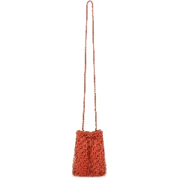 BORSA "POMPOM DOUBLE JUMP TAN"