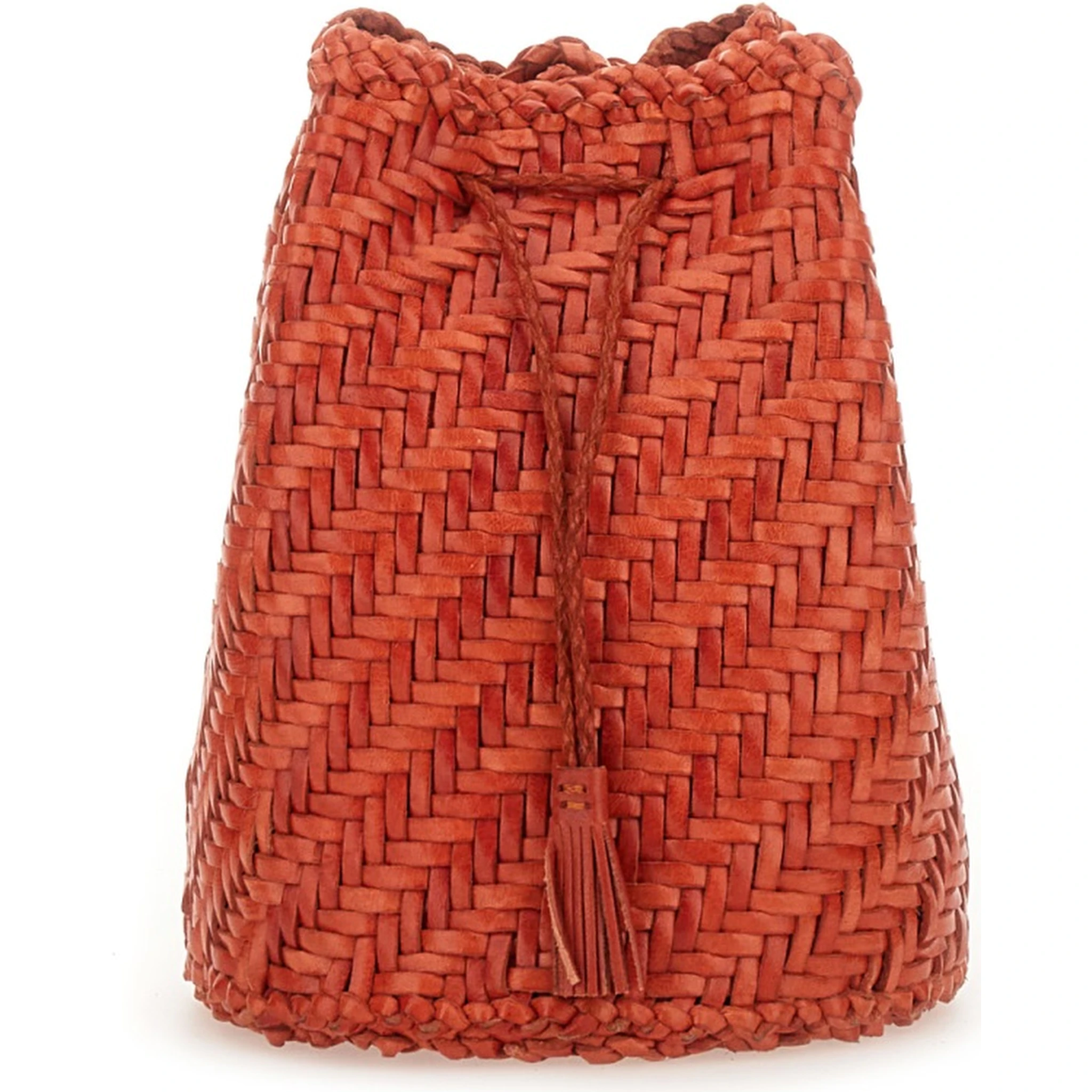 BORSA "POMPOM DOUBLE JUMP TAN"