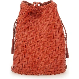 BORSA "POMPOM DOUBLE JUMP TAN"