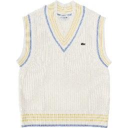 GILET IN MAGLIA CON LOGO