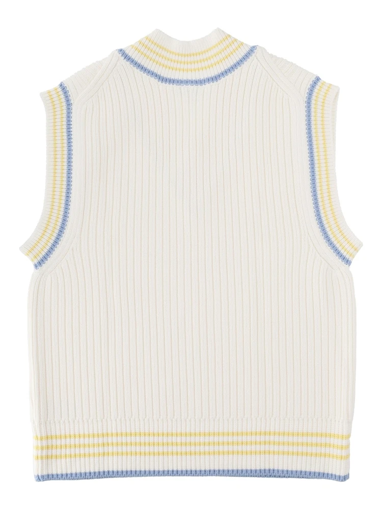 GILET IN MAGLIA CON LOGO alternative