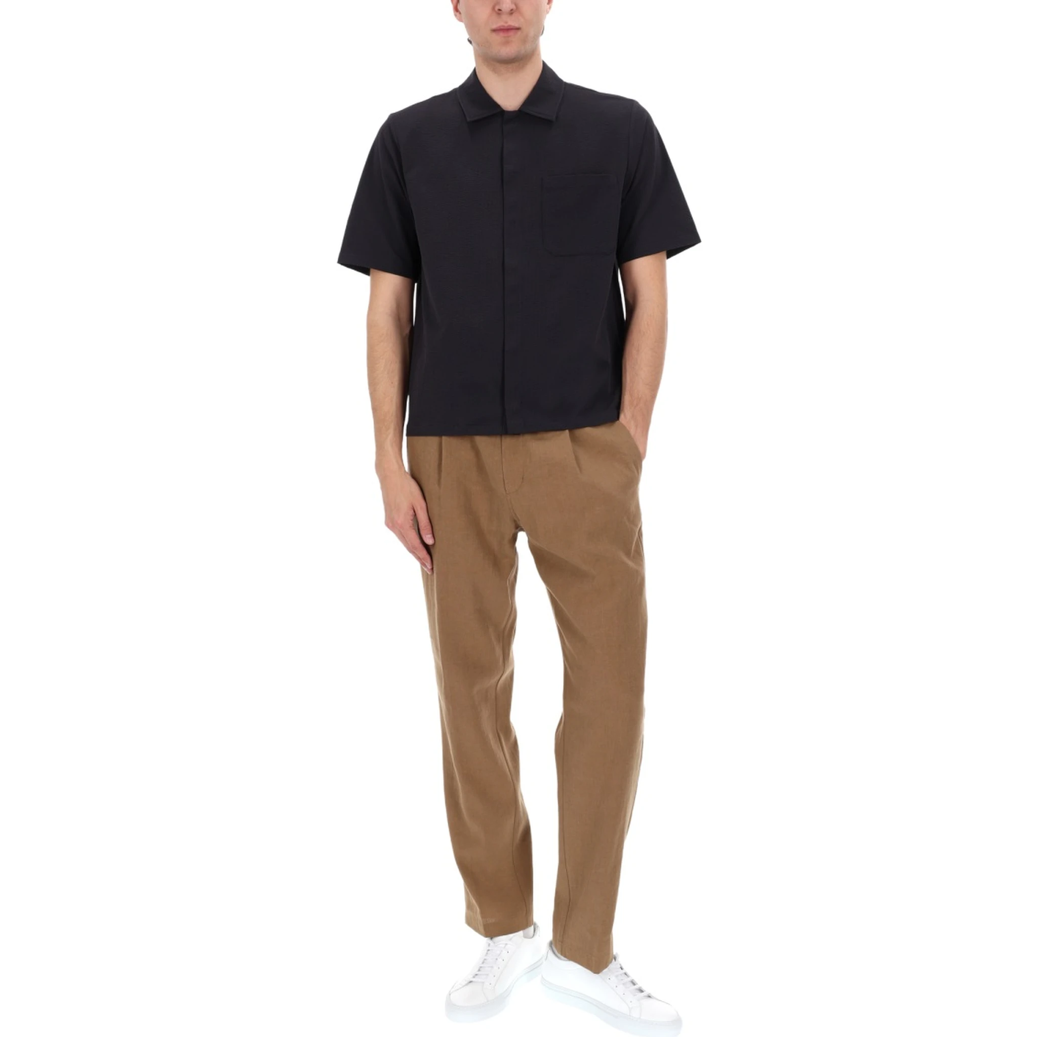 PANTALONE SARTORIALE IN LINO