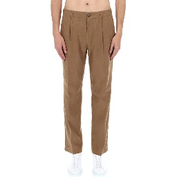 PANTALONE SARTORIALE IN LINO