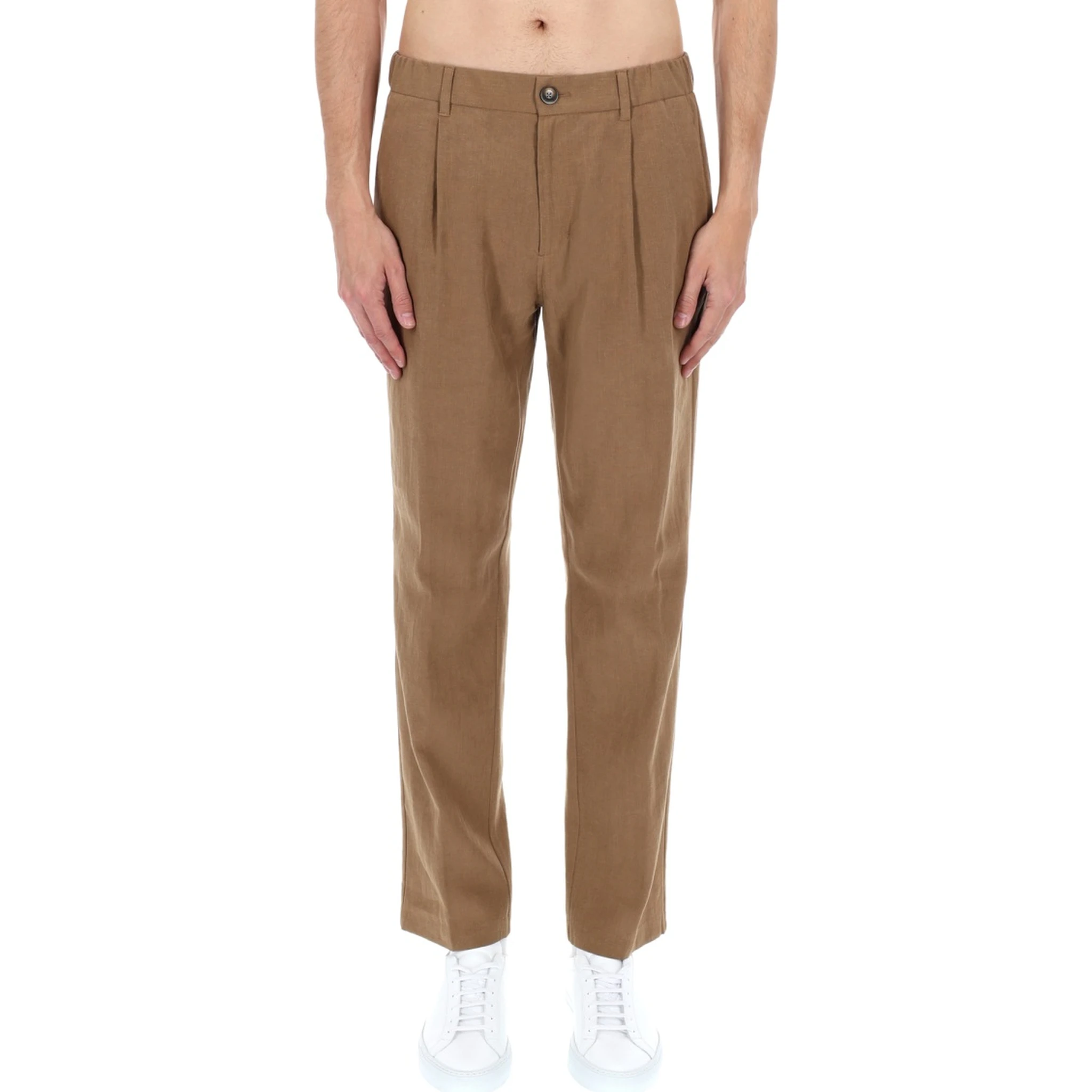 PANTALONE SARTORIALE IN LINO