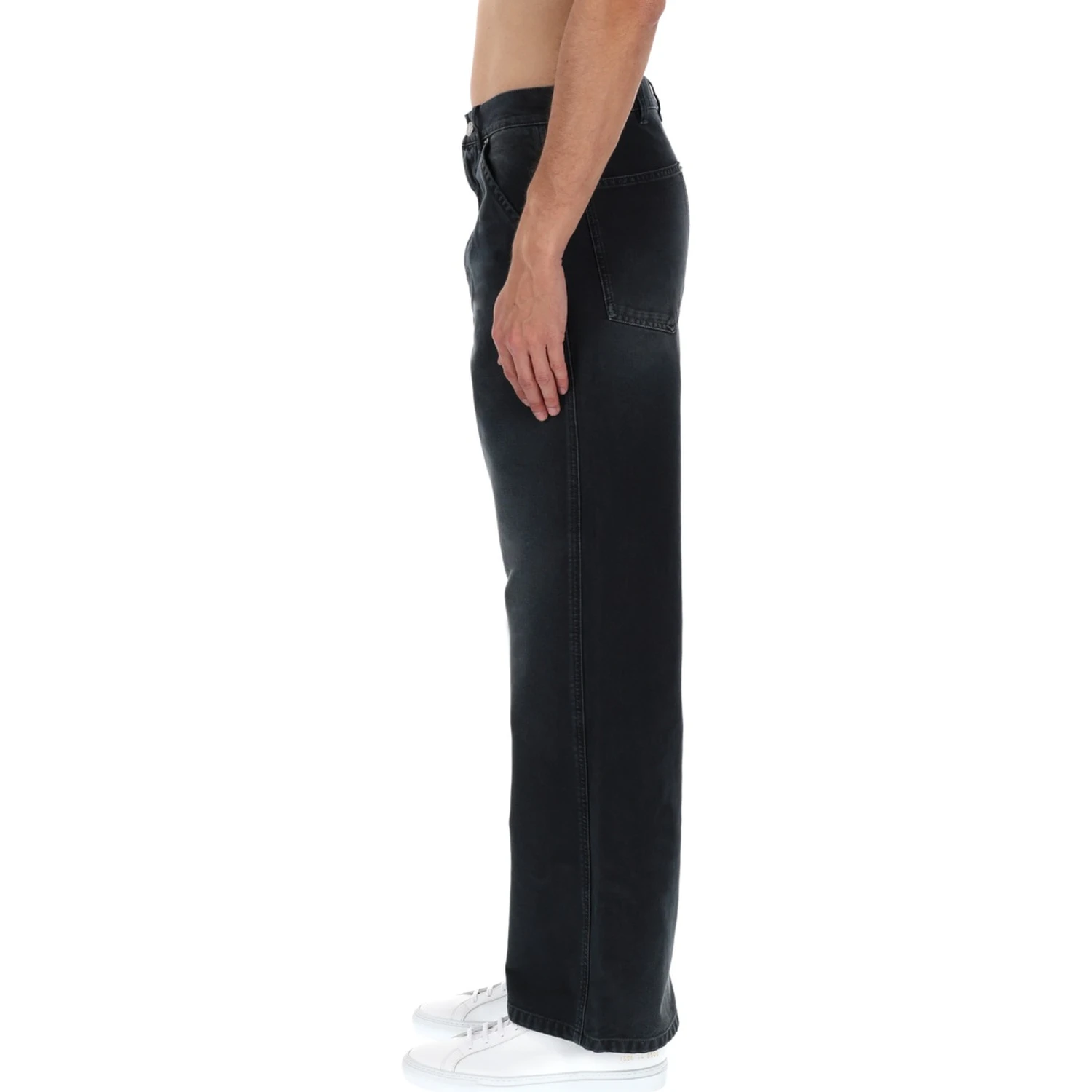 JEANS CON APPLICAZIONE LOGO