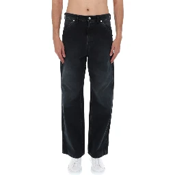 JEANS CON APPLICAZIONE LOGO