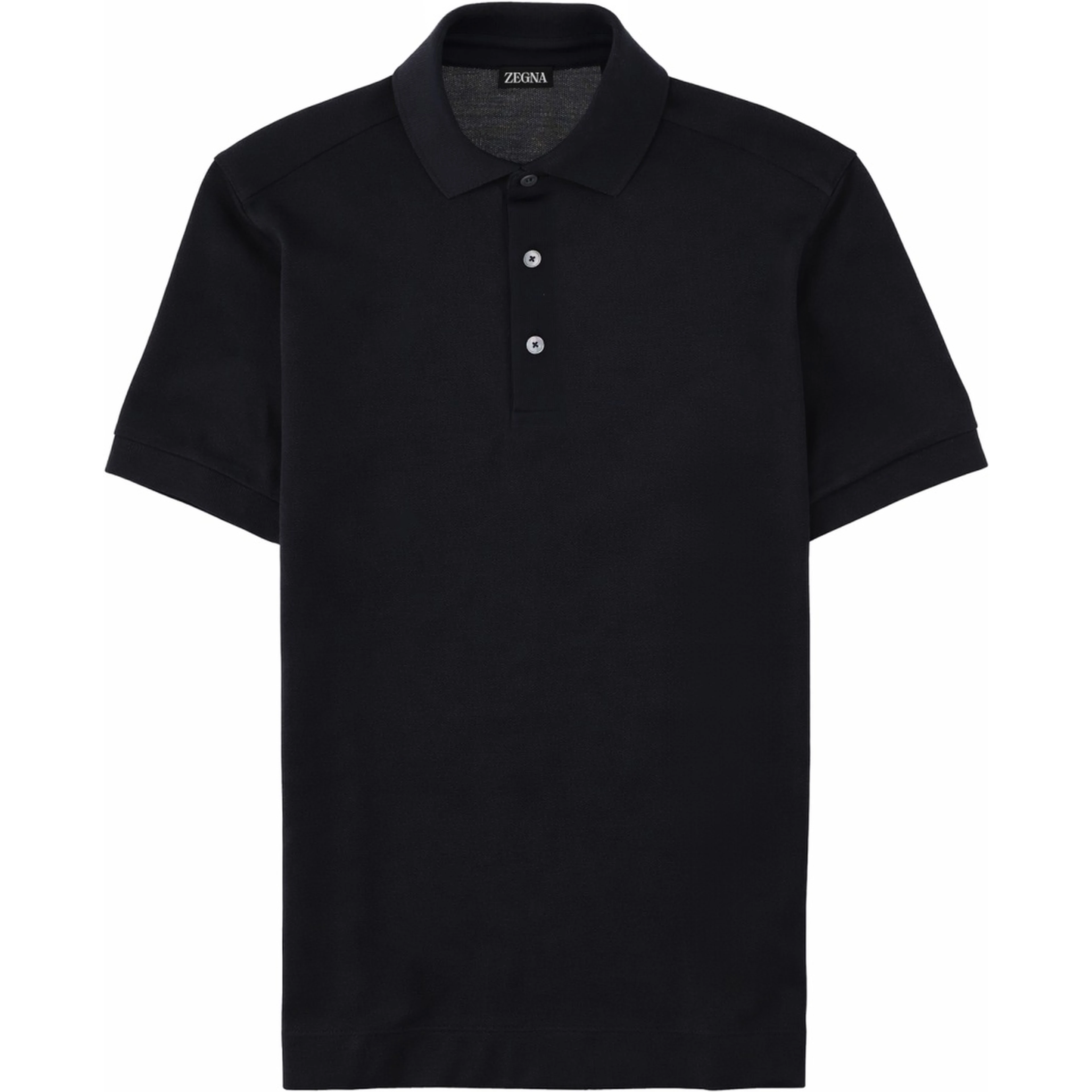 POLO IN COTONE E SETA