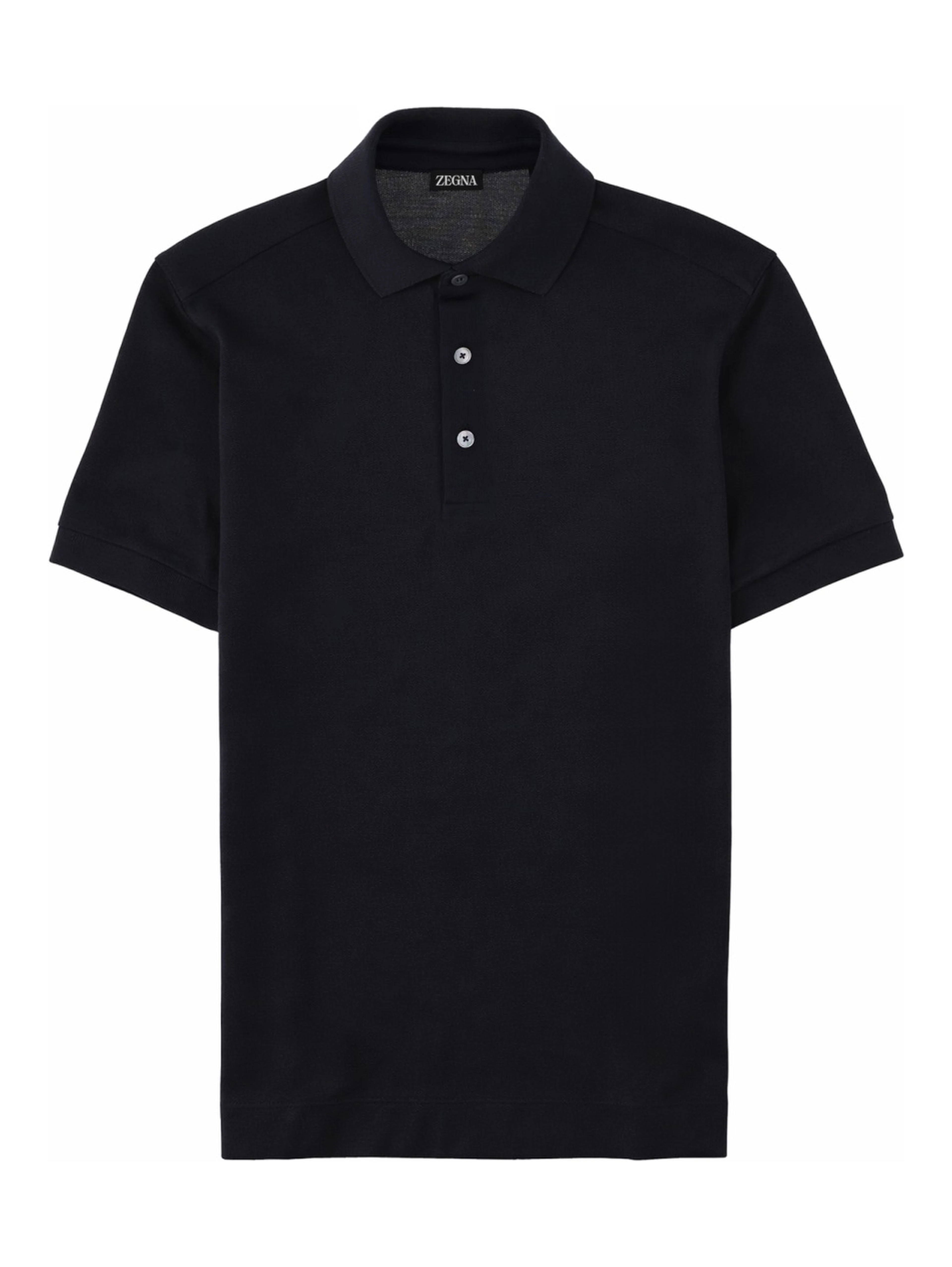 POLO IN COTONE E SETA