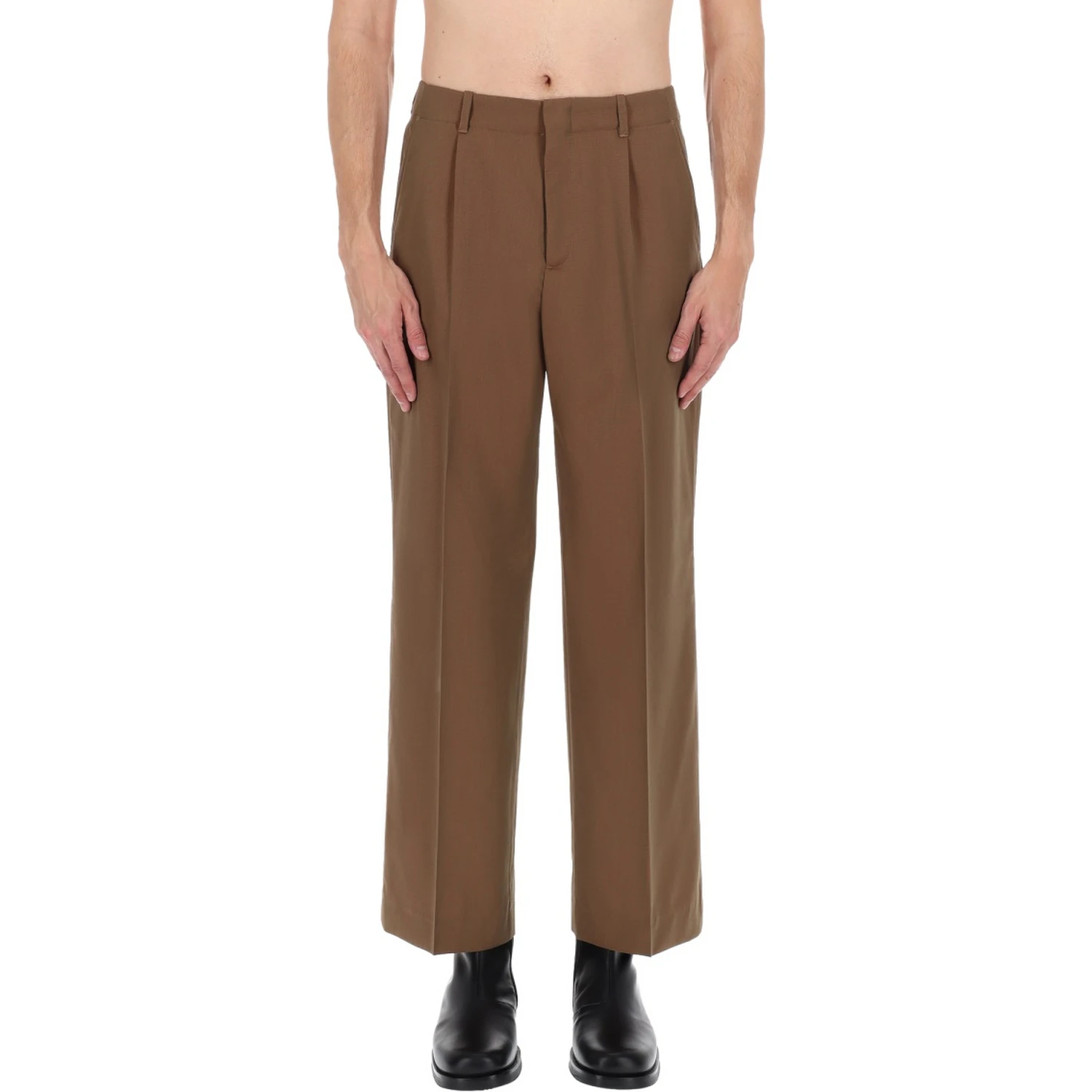 PANTALONE SARTORIALE CON PIEGHE