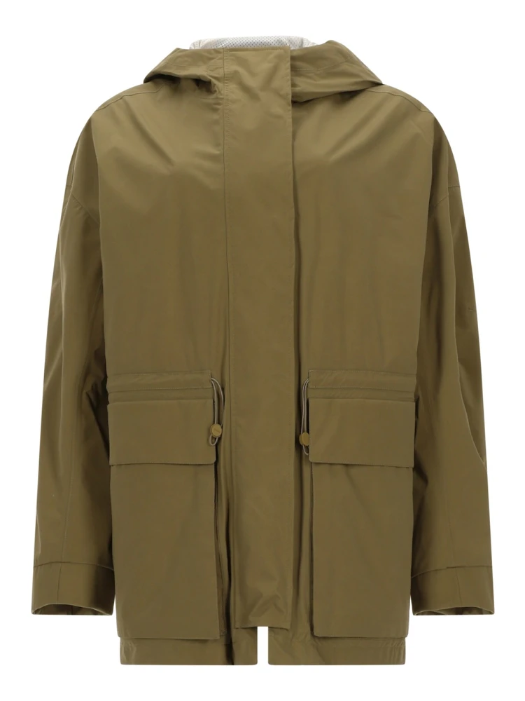 PARKA CORTO CON CAPPUCCIO