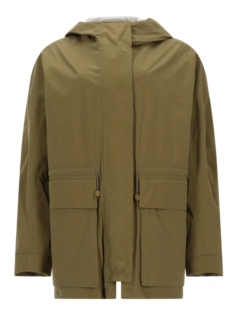 PARKA CORTO CON CAPPUCCIO