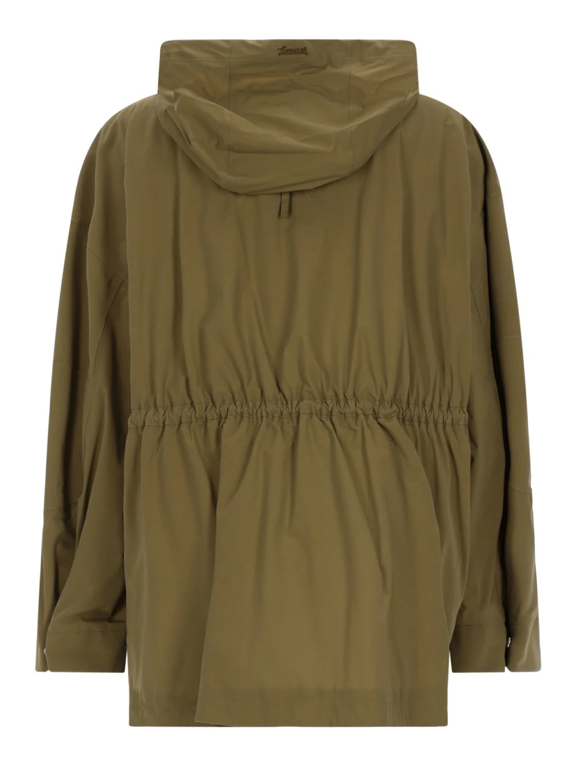 PARKA CORTO CON CAPPUCCIO