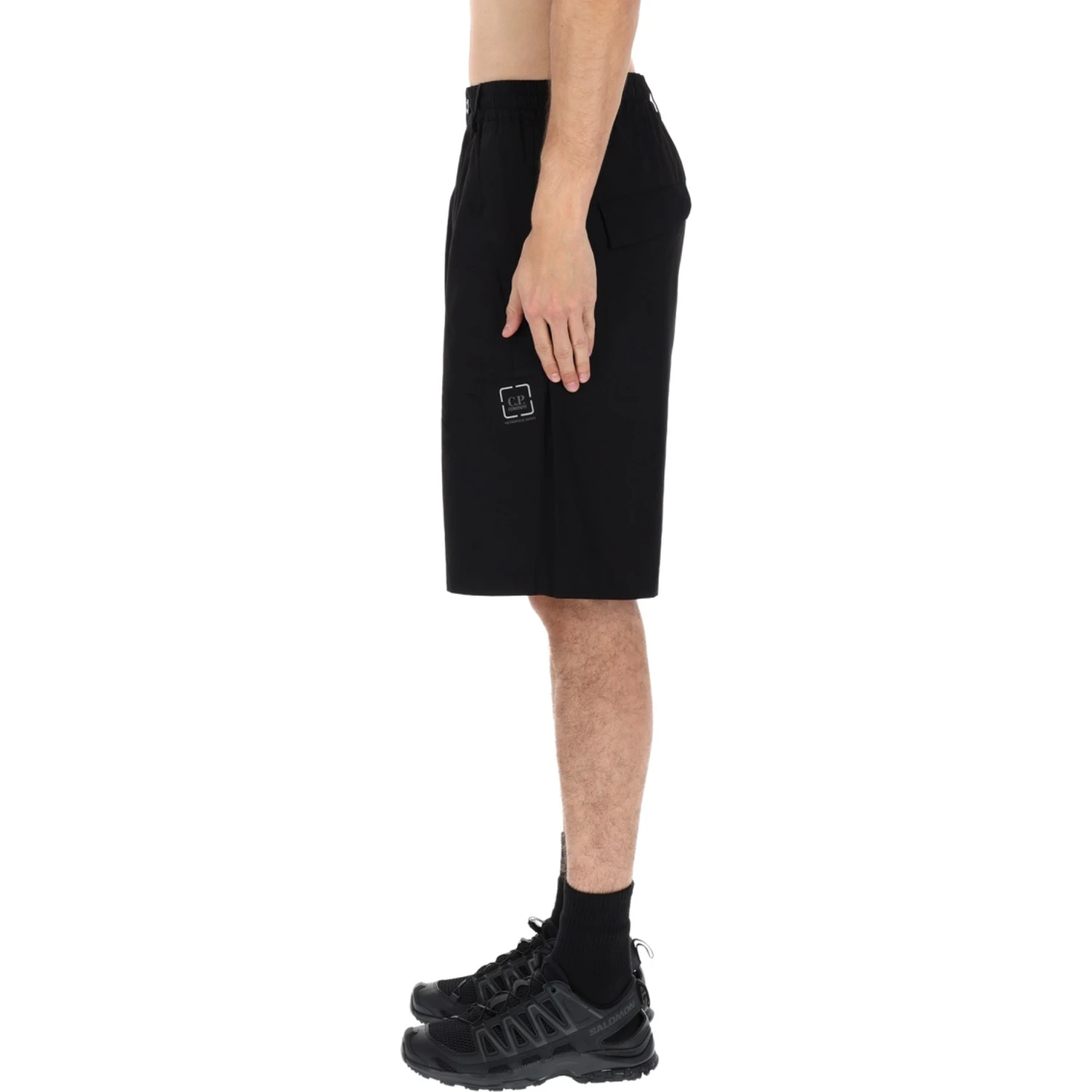 SHORTS "METROPOLIS" CON LOGO