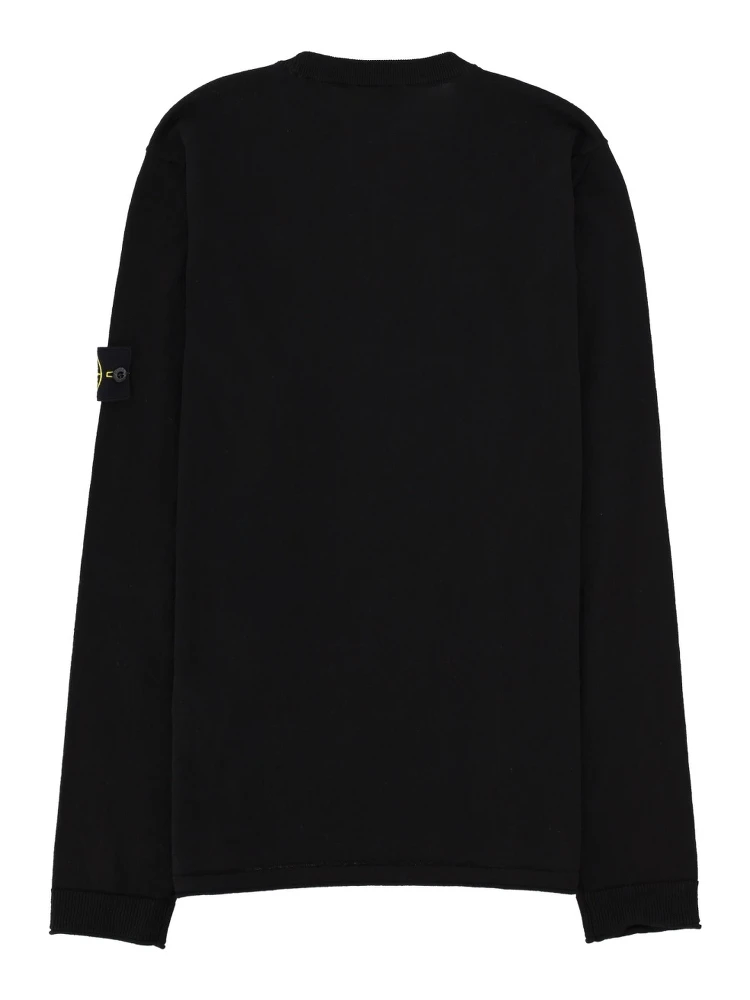 MAGLIA IN COTONE CON PATCH LOGO alternative