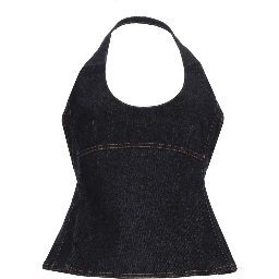TOP "LAVOIR" IN DENIM