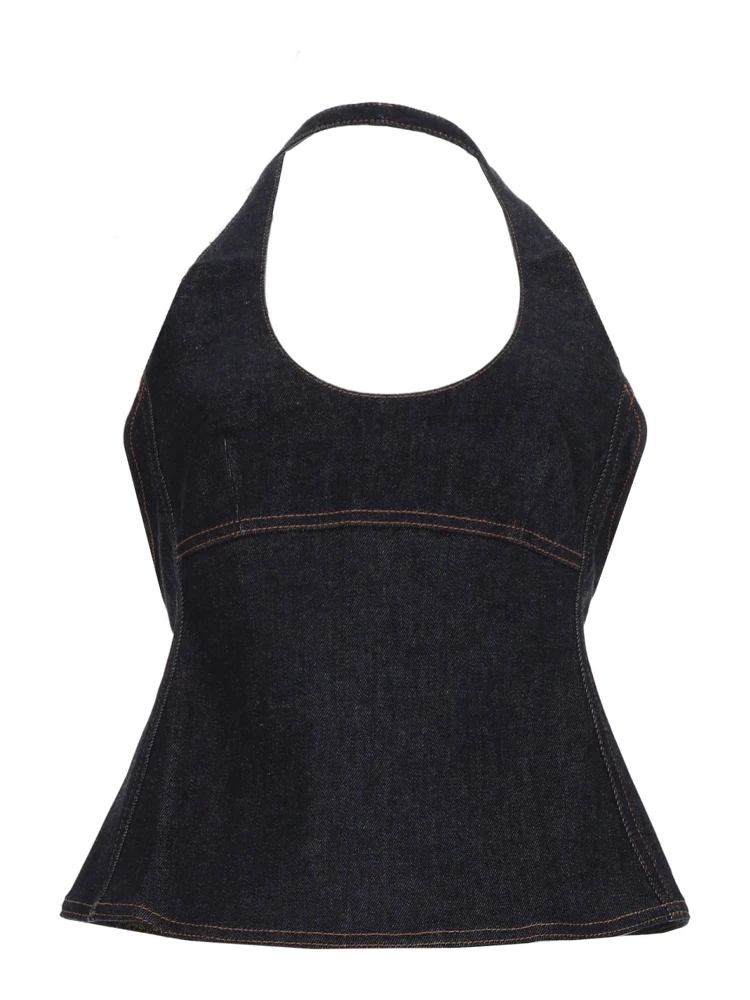 TOP "LAVOIR" IN DENIM