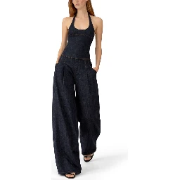 TOP "LAVOIR" IN DENIM