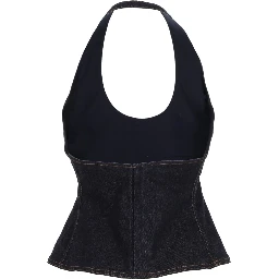 TOP "LAVOIR" IN DENIM