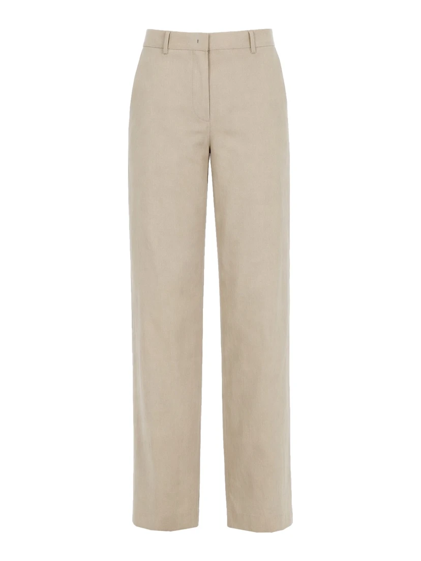 PANTALONE SARTORIALE IN LINO