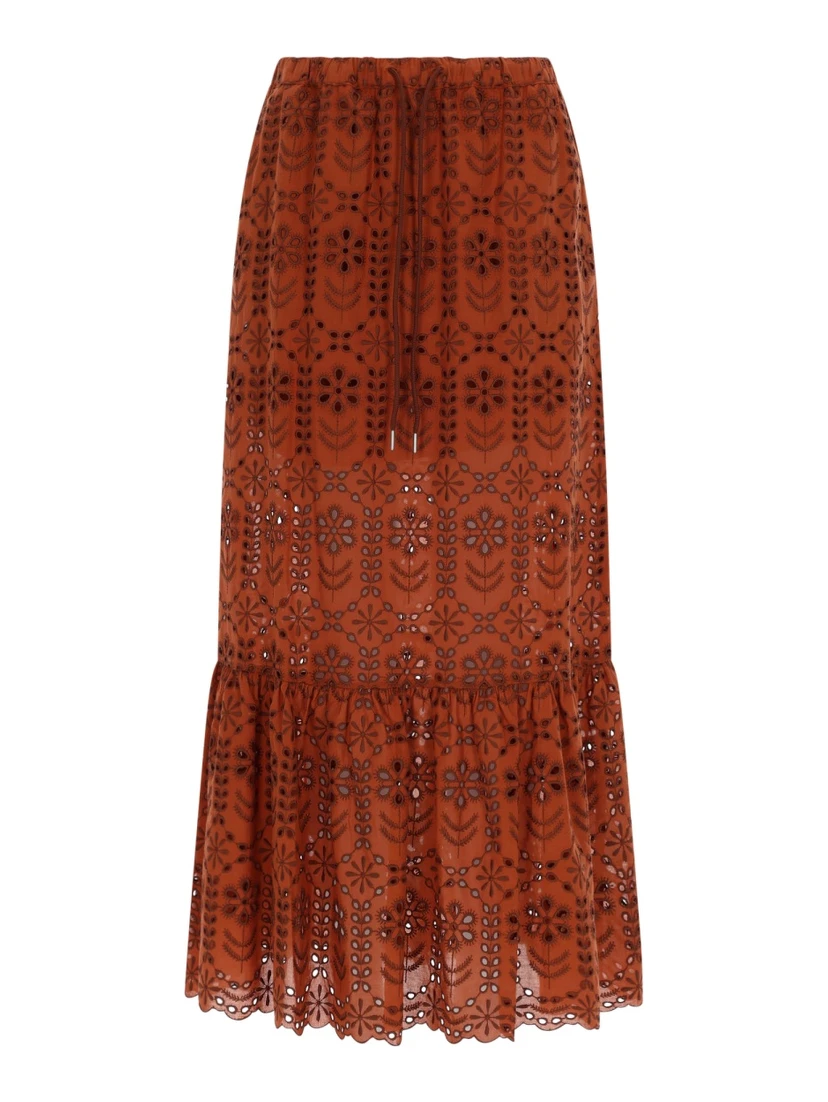 GONNA LUNGA TRAFORATA