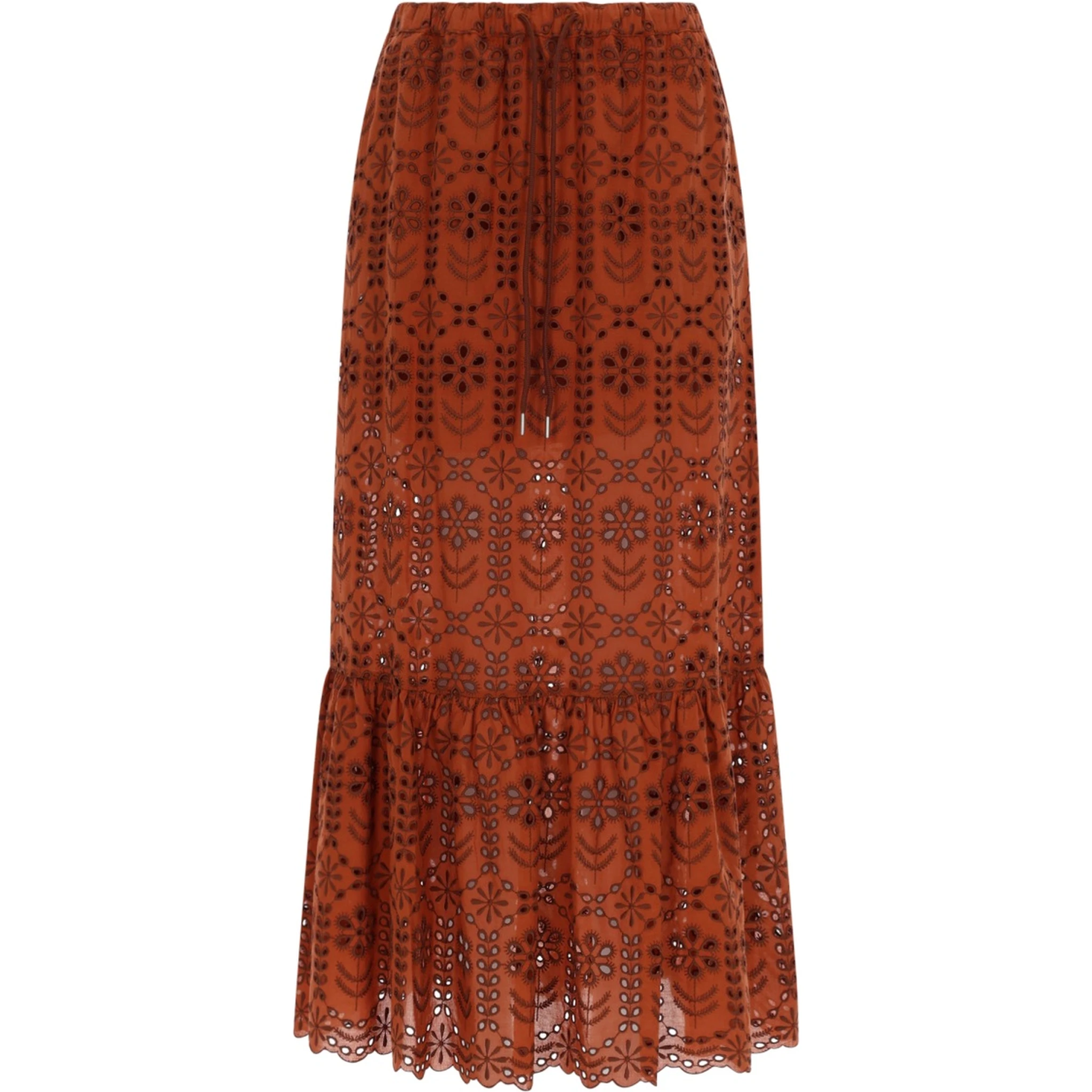 GONNA LUNGA TRAFORATA