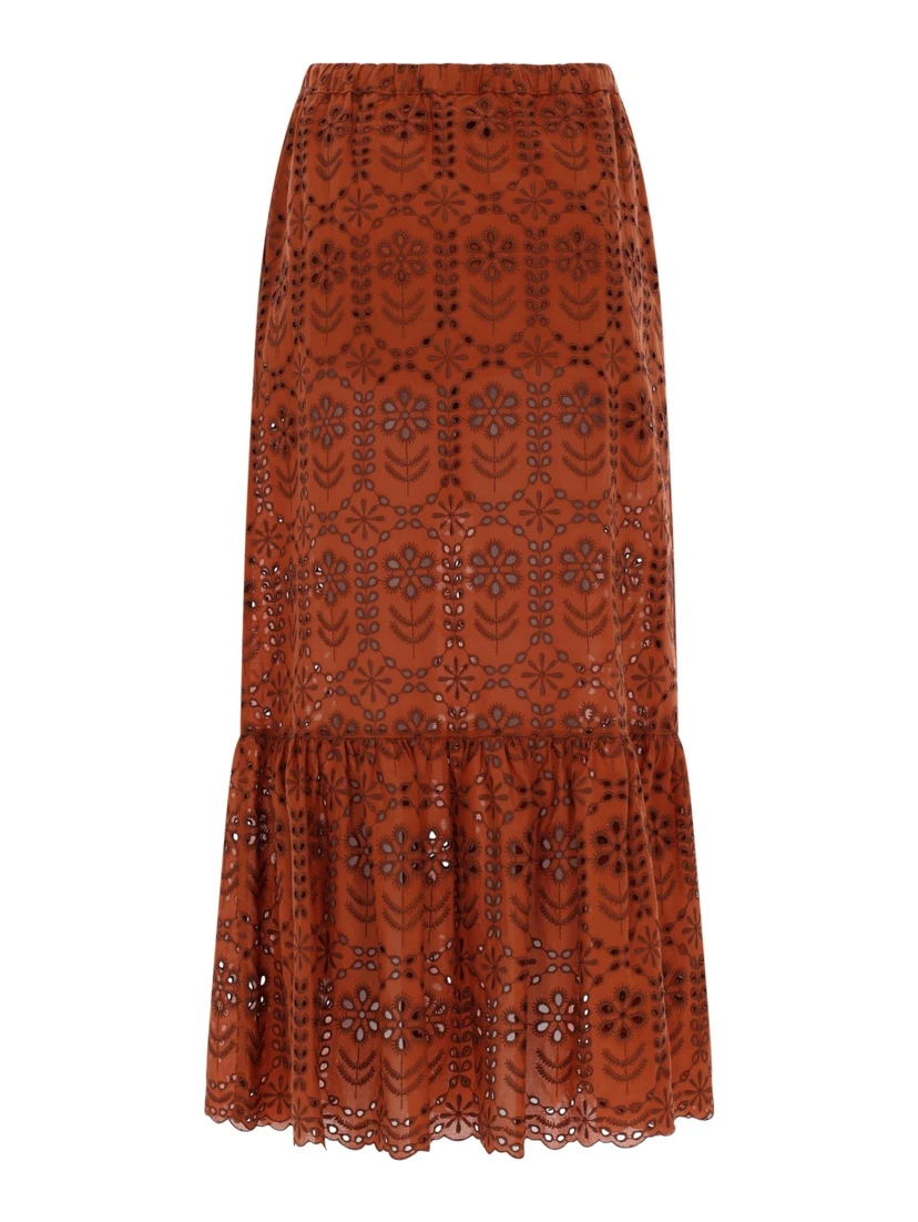 GONNA LUNGA TRAFORATA