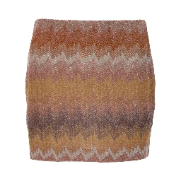 MINIGONNA CON MOTIVO "SNAKE"