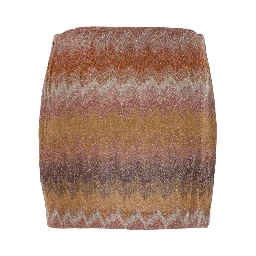 MINIGONNA CON MOTIVO "SNAKE"