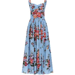 ABITO CON STAMPA "MAZZO DI FIORI"