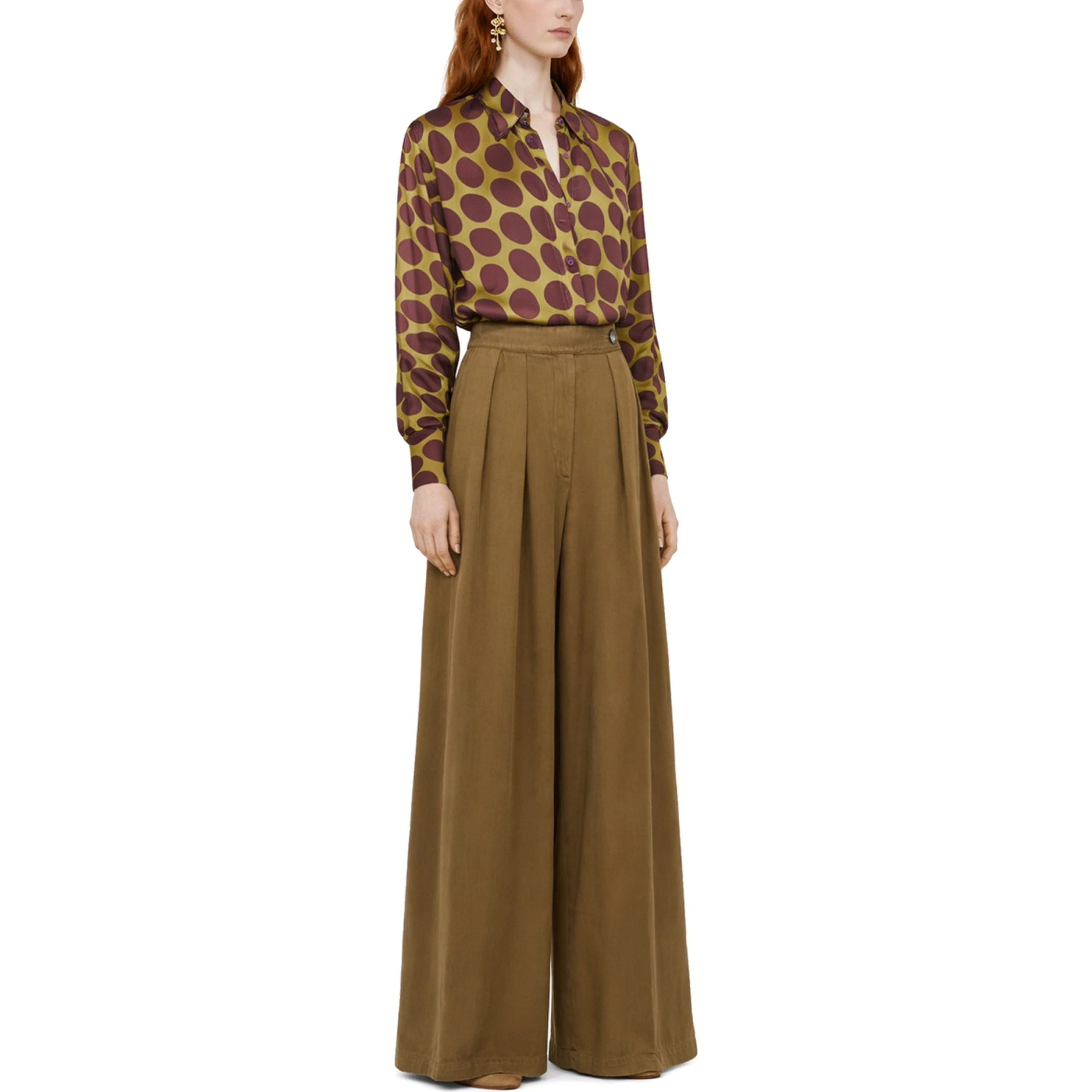 PANTALONE SARTORIALE CON PIEGHE