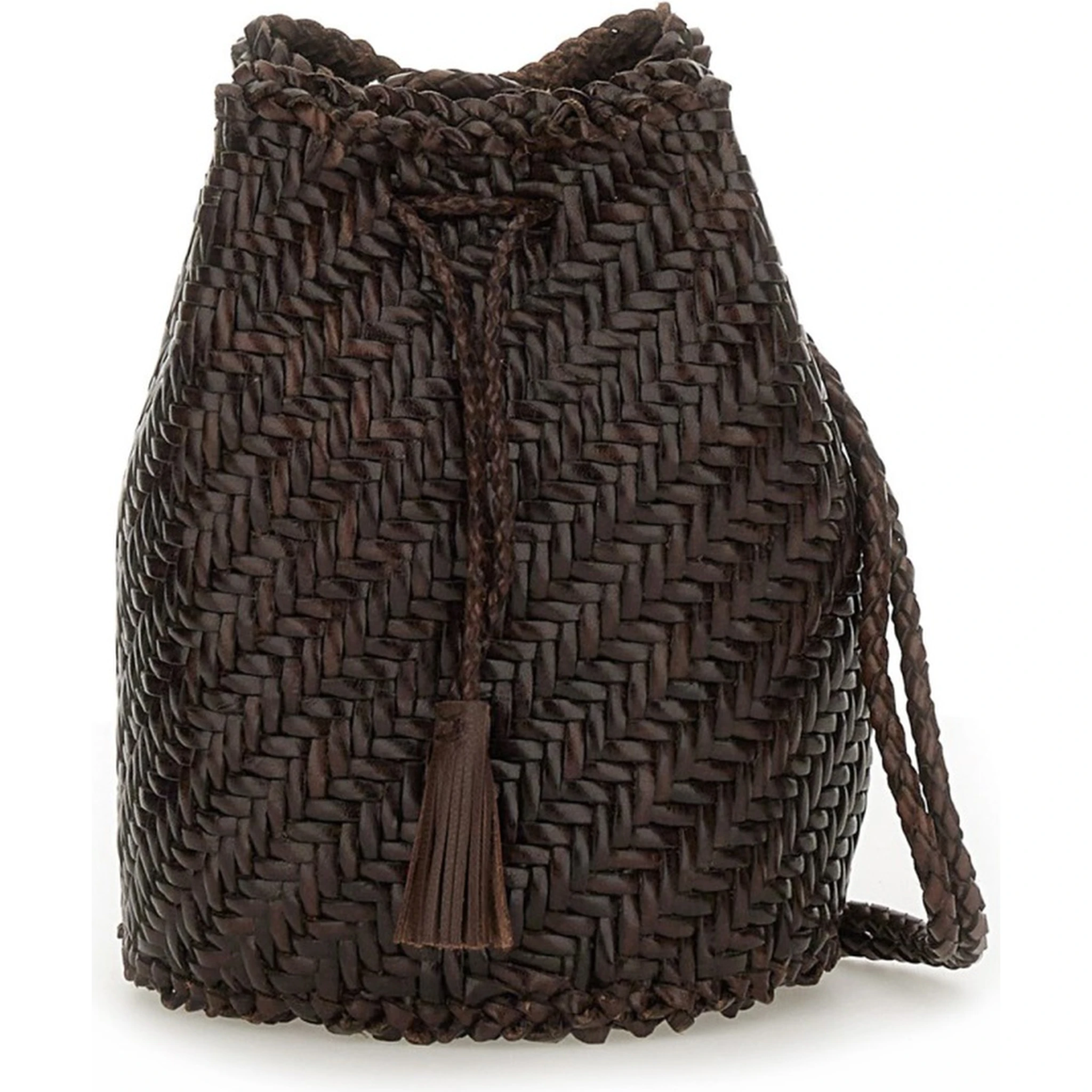 BORSA "POMPOM DOUBLE JUMP TAN"