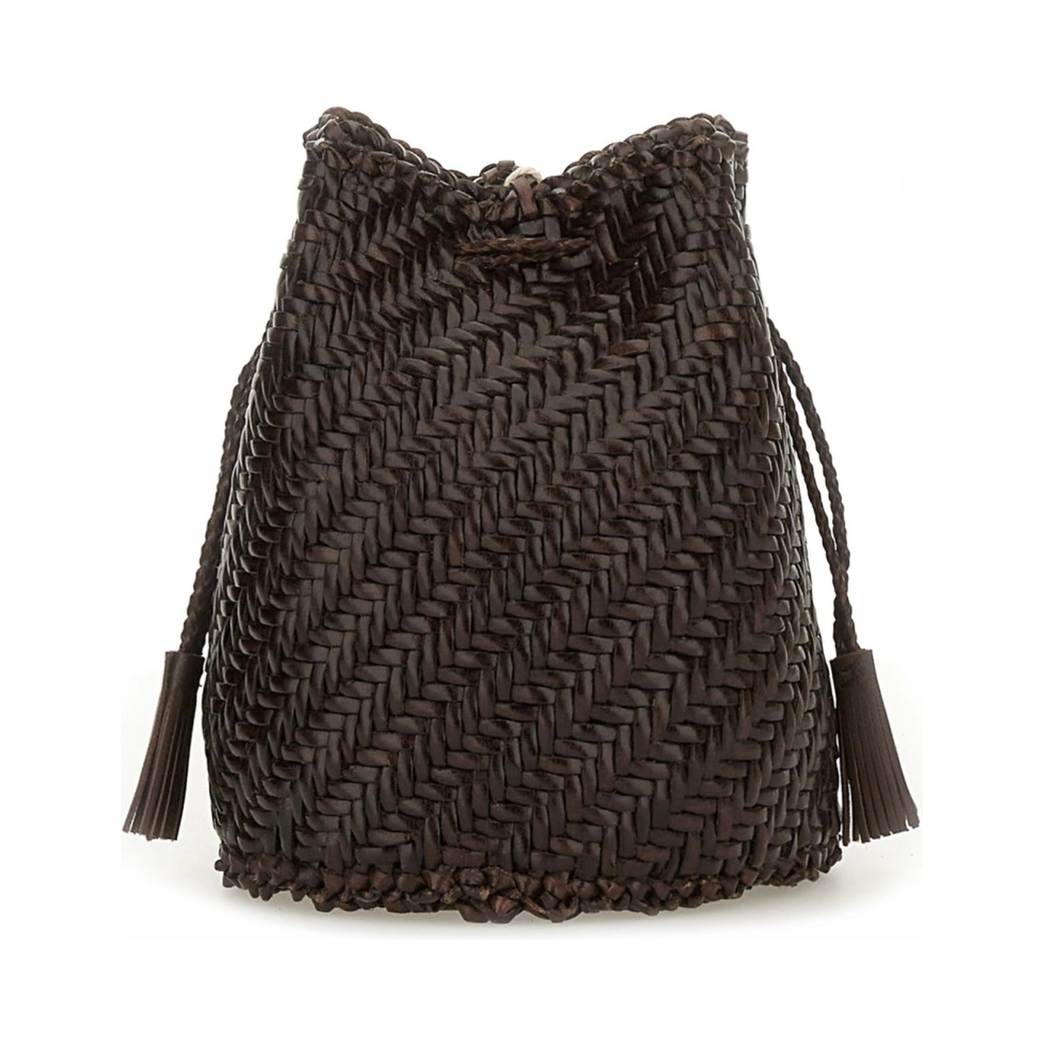 BORSA "POMPOM DOUBLE JUMP TAN"