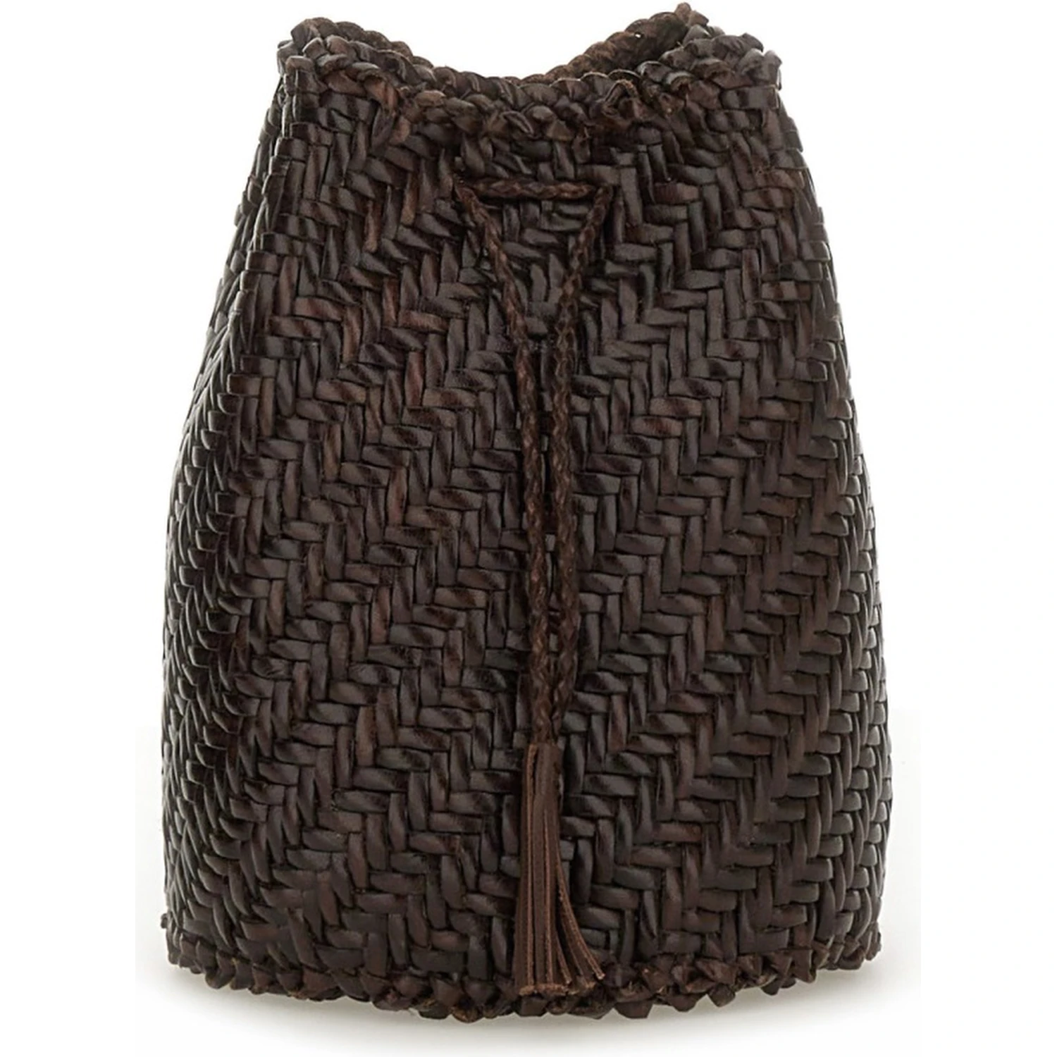 BORSA "POMPOM DOUBLE JUMP TAN"