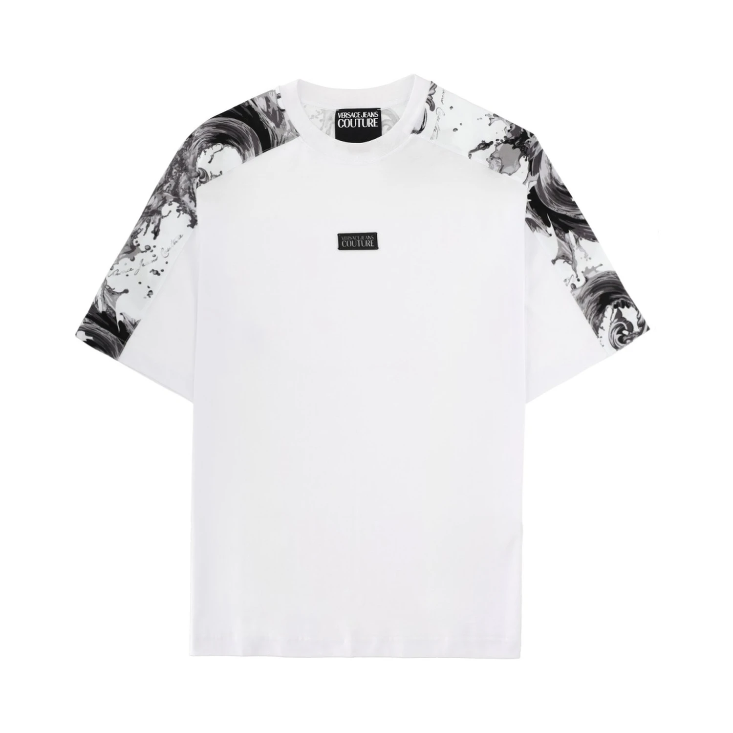 T-SHIRT CON PLACCA LOGO