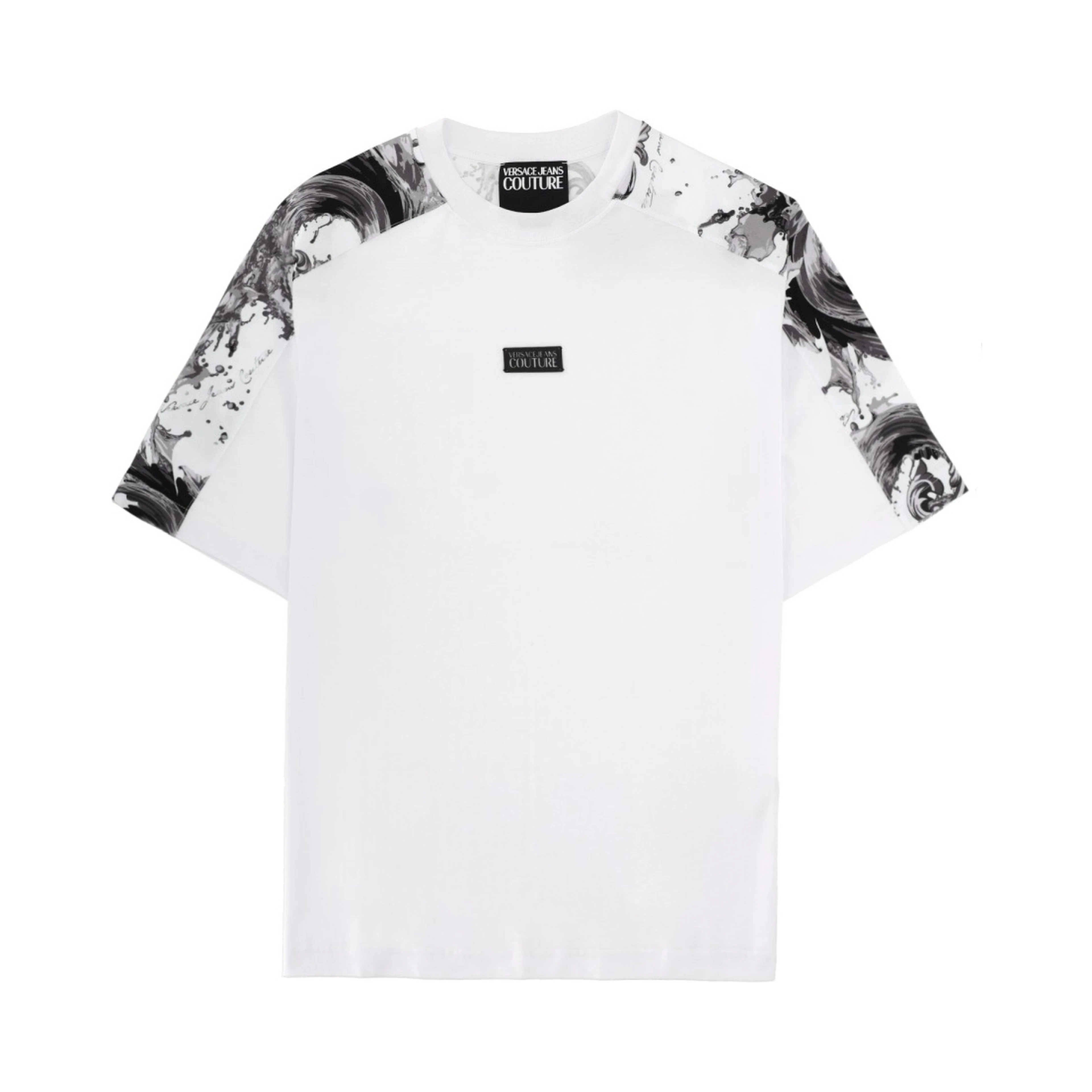 T-SHIRT CON PLACCA LOGO